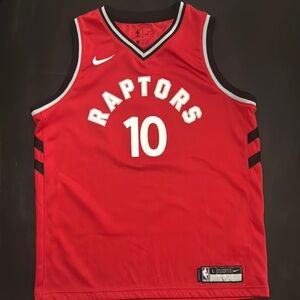 Nike Raptors #10 DeROZAN Basketball Jersey size L